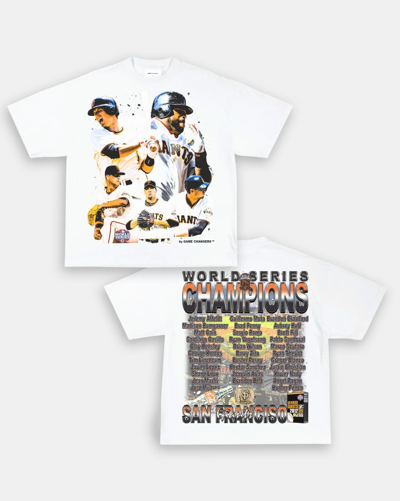 2012 WORLD SERIES CHAMPS - GIANTS TEE - [DS] - VIBRAS® VIBRAS - GRAPHIC TEES - GAME CHANGERS