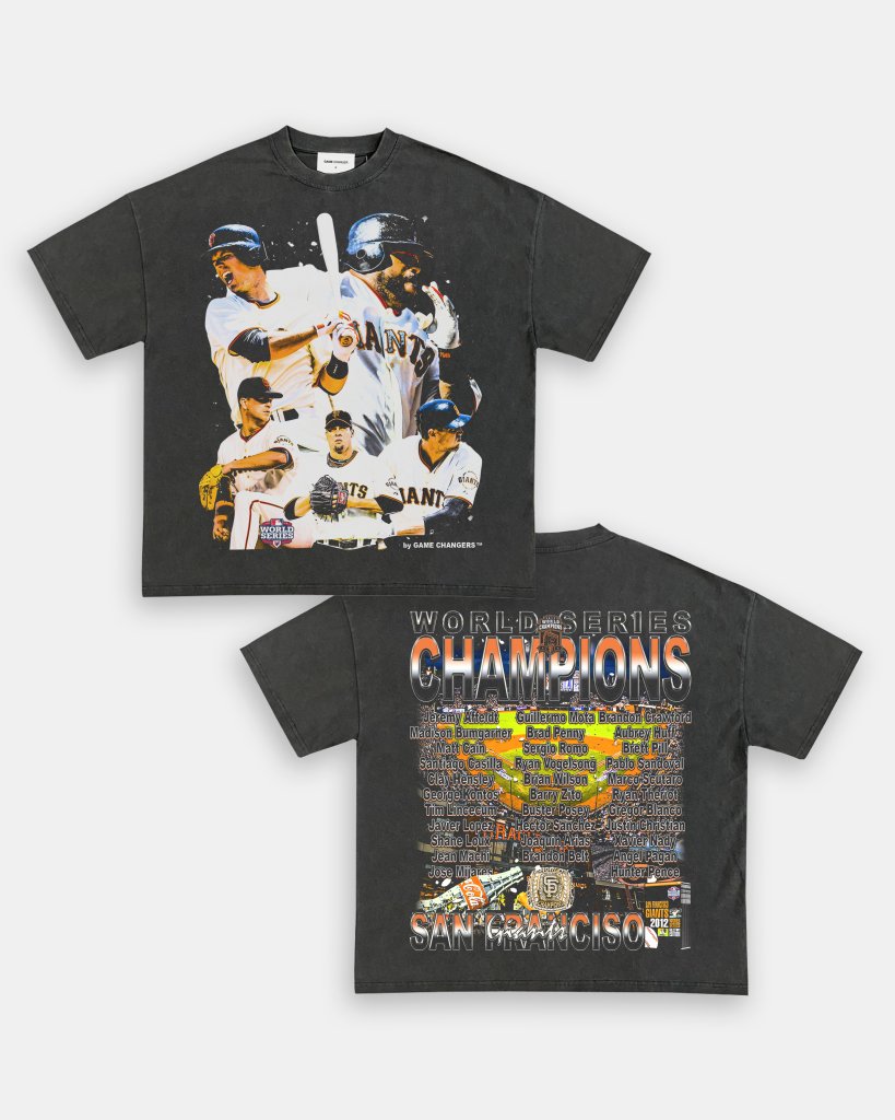 2012 WORLD SERIES CHAMPS - GIANTS TEE - [DS] - VIBRAS® VIBRAS - GRAPHIC TEES - GAME CHANGERS