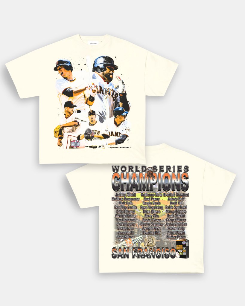 2012 WORLD SERIES CHAMPS - GIANTS TEE - [DS] - VIBRAS® VIBRAS - GRAPHIC TEES - GAME CHANGERS