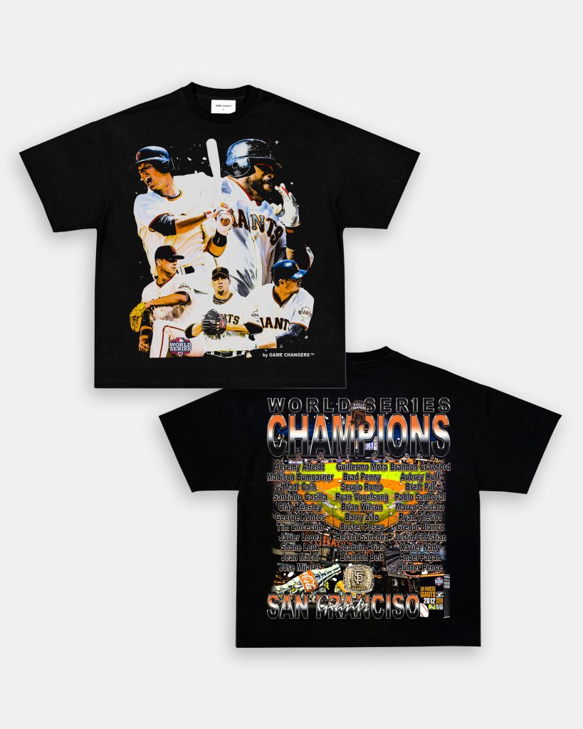 2012 WORLD SERIES CHAMPS - GIANTS TEE - [DS] - VIBRAS® VIBRAS - GRAPHIC TEES - GAME CHANGERS