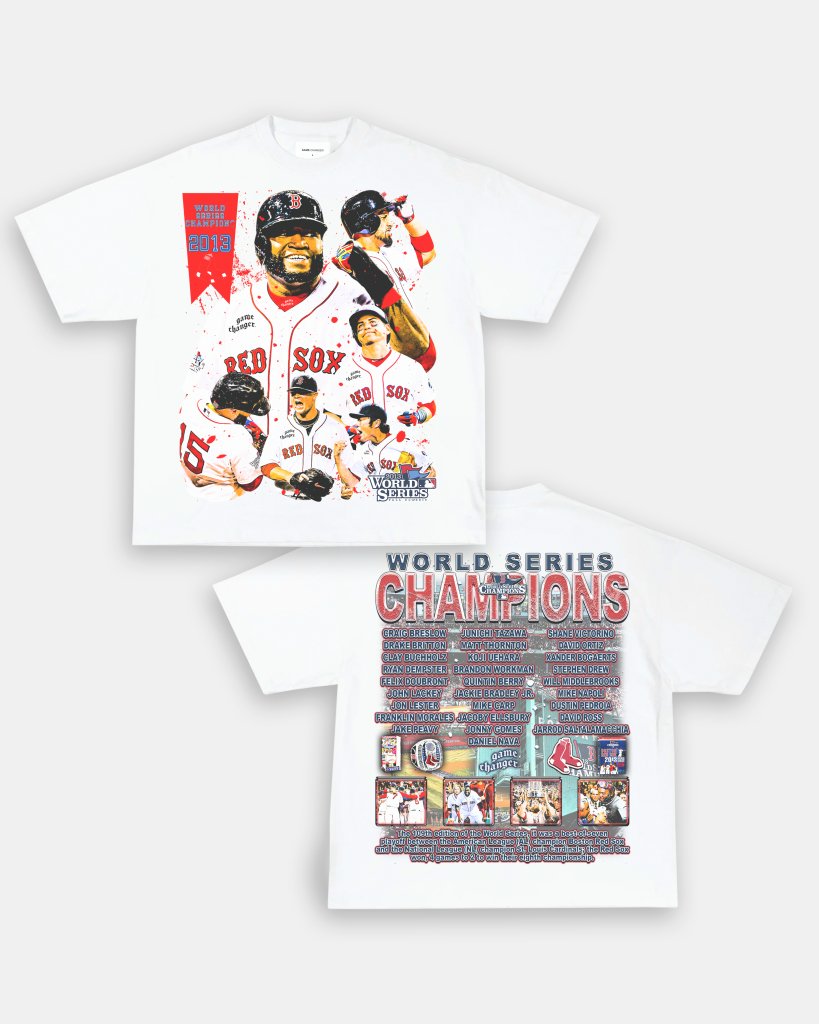 2013 WORLD SERIES CHAMPS - RED SOX TEE - [DS] - VIBRAS® VIBRAS - GRAPHIC TEES - GAME CHANGERS