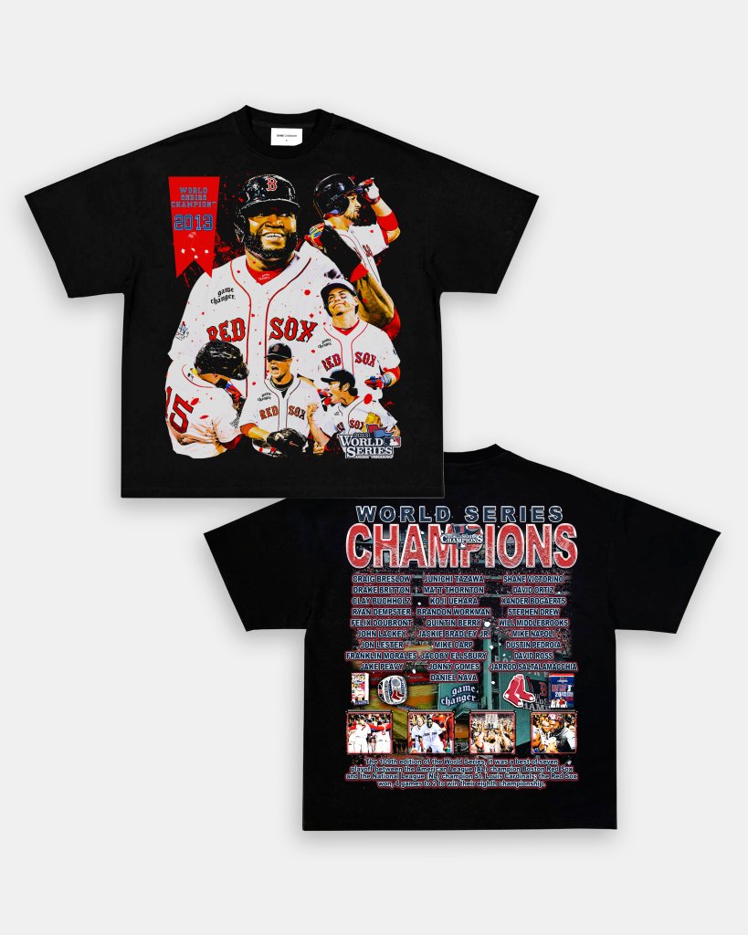 2013 WORLD SERIES CHAMPS - RED SOX TEE - [DS] - VIBRAS® VIBRAS - GRAPHIC TEES - GAME CHANGERS