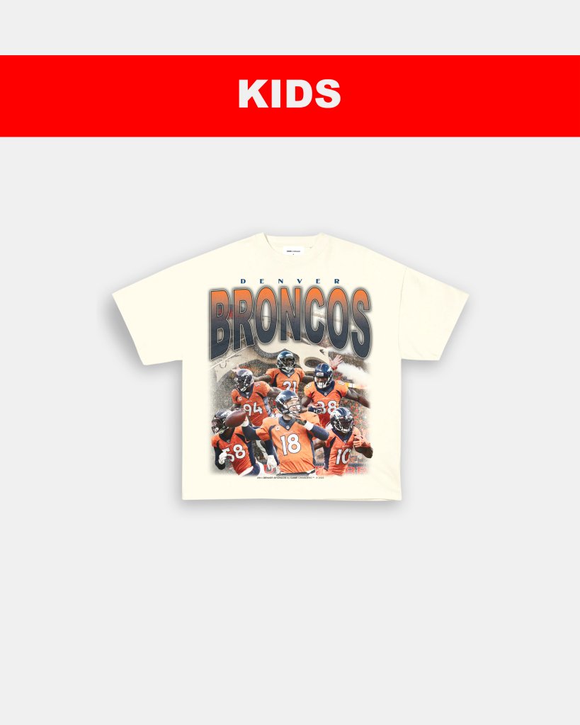 2015 BRONCOS - KIDS TEE - VIBRAS® VIBRAS - GRAPHIC TEES - GAME CHANGERS