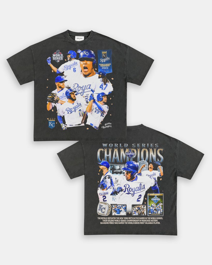 2015 WORLD SERIES CHAMPS - ROYALS TEE - [DS] - VIBRAS® VIBRAS - GRAPHIC TEES - GAME CHANGERS