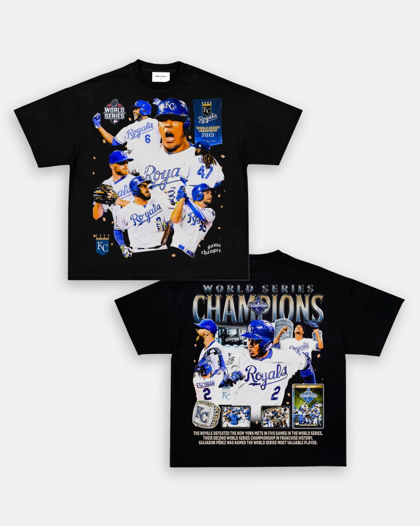 2015 WORLD SERIES CHAMPS - ROYALS TEE - [DS] - VIBRAS® VIBRAS - GRAPHIC TEES - GAME CHANGERS