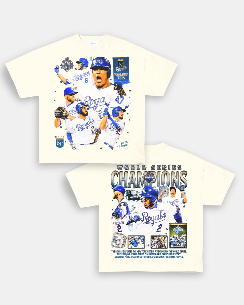 2015 WORLD SERIES CHAMPS - ROYALS TEE - [DS] - VIBRAS® VIBRAS - GRAPHIC TEES - GAME CHANGERS