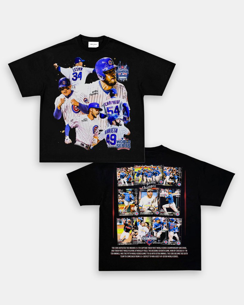 2016 WORLD SERIES CHAMPS - CUBS TEE - [DS] - VIBRAS® VIBRAS - GRAPHIC TEES - GAME CHANGERS