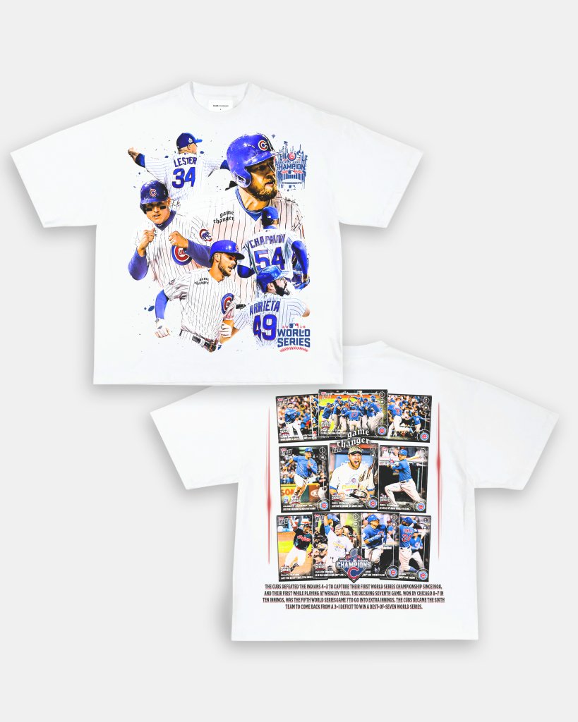 2016 WORLD SERIES CHAMPS - CUBS TEE - [DS] - VIBRAS® VIBRAS - GRAPHIC TEES - GAME CHANGERS