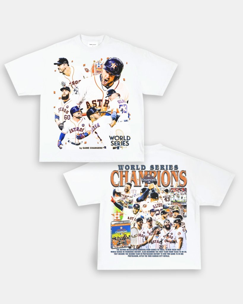 2017 WORLD SERIES CHAMPS - ASTROS TEE - [DS] - VIBRAS® VIBRAS - GRAPHIC TEES - GAME CHANGERS