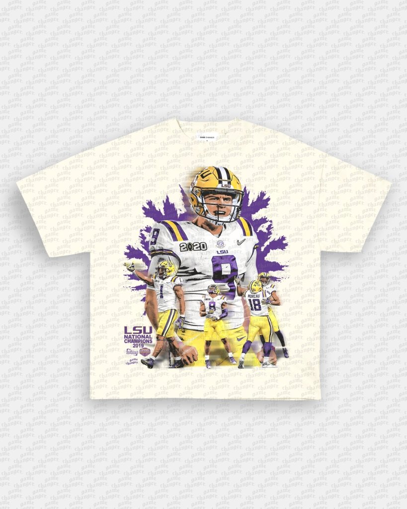 2019 NATIONAL CHAMPS - LSU V2 TEE - VIBRAS® VIBRAS - GRAPHIC TEES - GAME CHANGERS