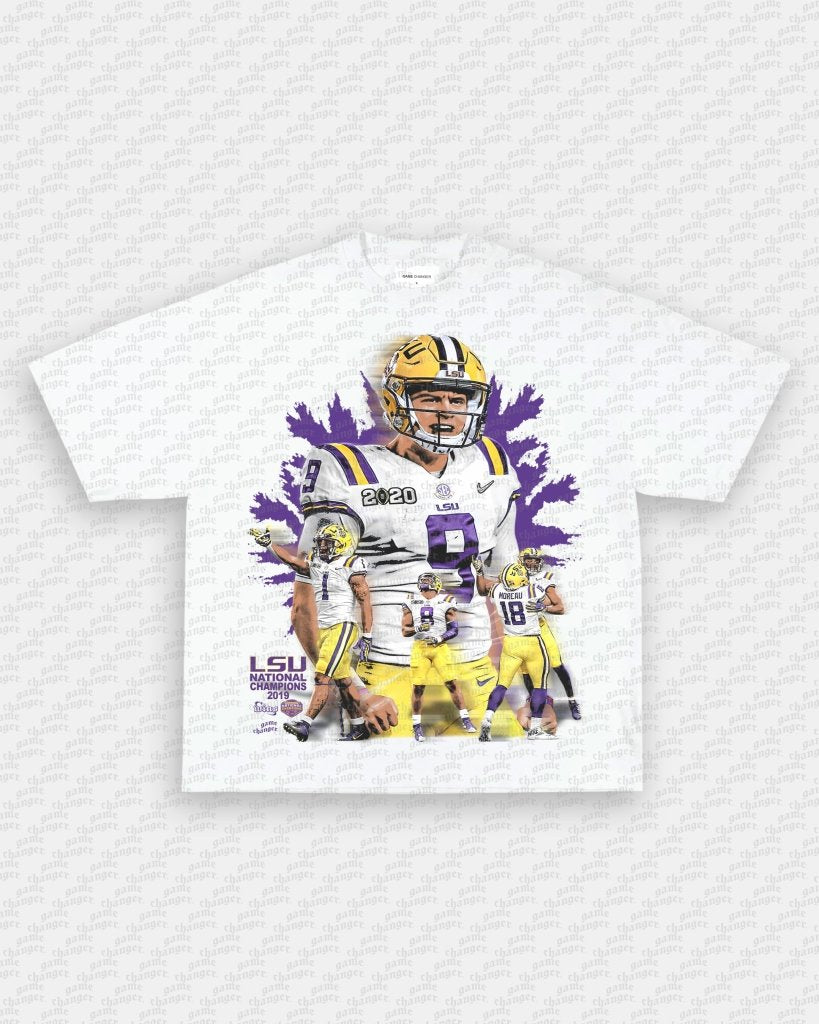 2019 NATIONAL CHAMPS - LSU V2 TEE - VIBRAS® VIBRAS - GRAPHIC TEES - GAME CHANGERS