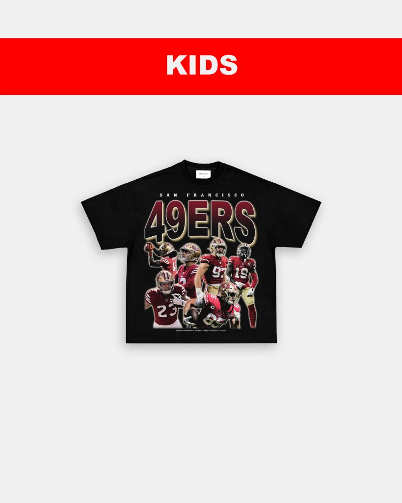 2022 49ERS - KIDS TEE - VIBRAS® VIBRAS - GRAPHIC TEES - GAME CHANGERS