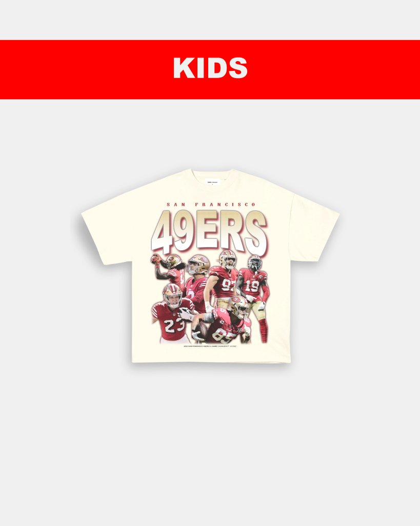 2022 49ERS - KIDS TEE - VIBRAS® VIBRAS - GRAPHIC TEES - GAME CHANGERS