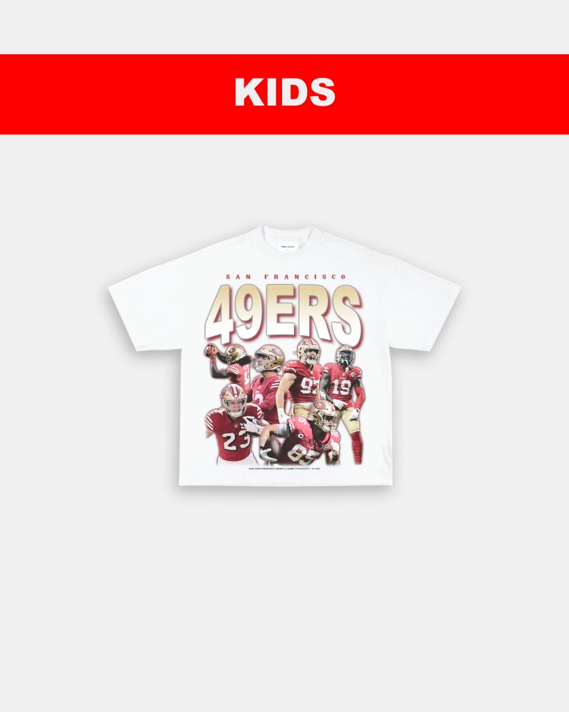 2022 49ERS - KIDS TEE - VIBRAS® VIBRAS - GRAPHIC TEES - GAME CHANGERS