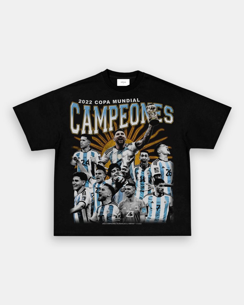 2022 CAMPEONES MUNDIALES TEE - VIBRAS® VIBRAS - GRAPHIC TEES - GAME CHANGERS