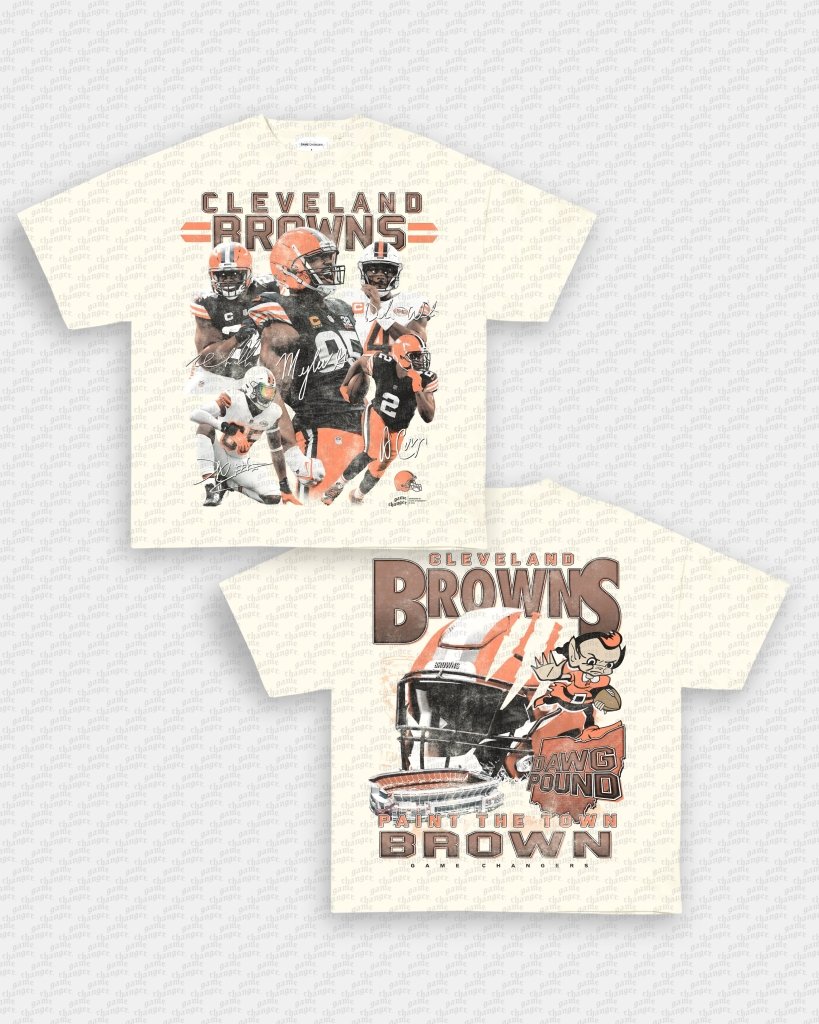 2024 BROWNS TEE - [DS] - VIBRAS® VIBRAS - GRAPHIC TEES - GAME CHANGERS