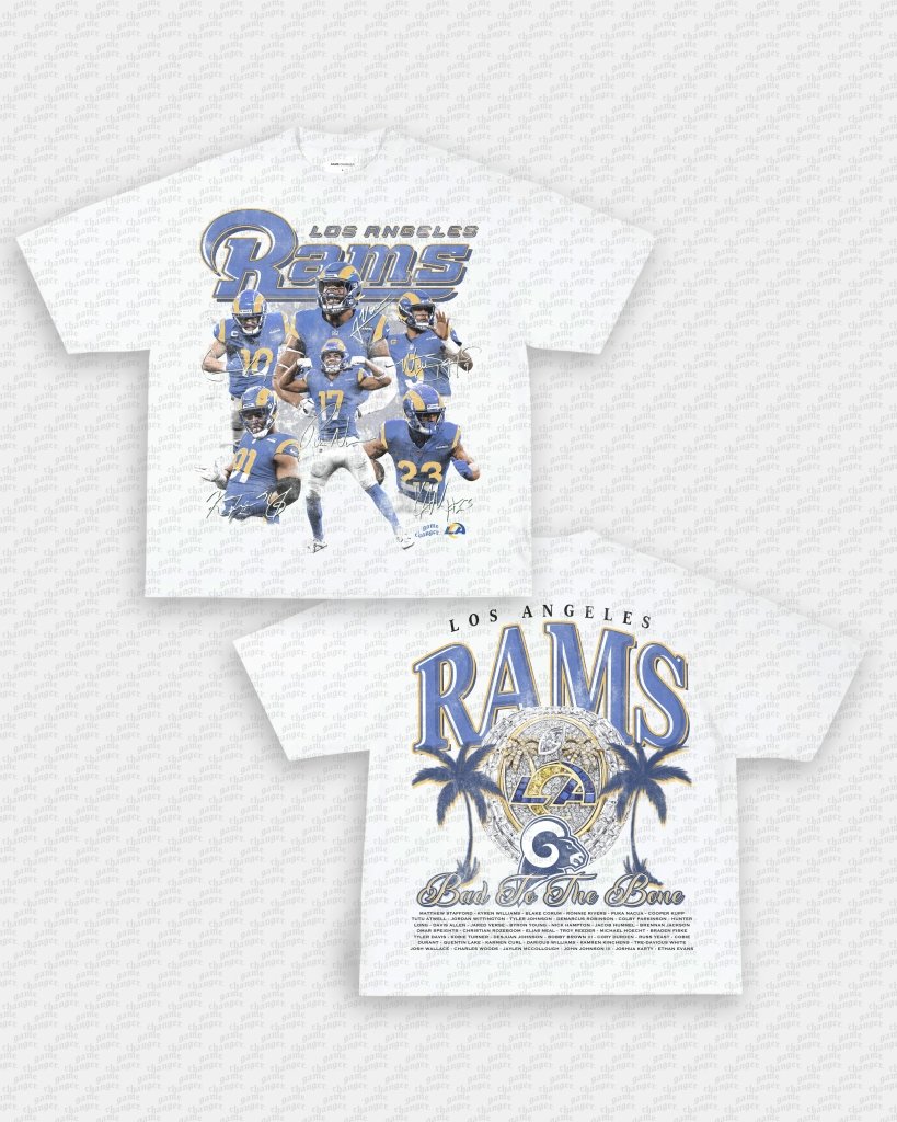 2024 RAMS TEE - [DS] - VIBRAS® VIBRAS - GRAPHIC TEES - GAME CHANGERS