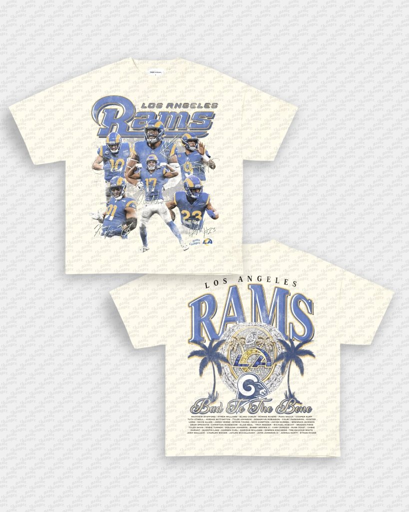 2024 RAMS TEE - [DS] - VIBRAS® VIBRAS - GRAPHIC TEES - GAME CHANGERS