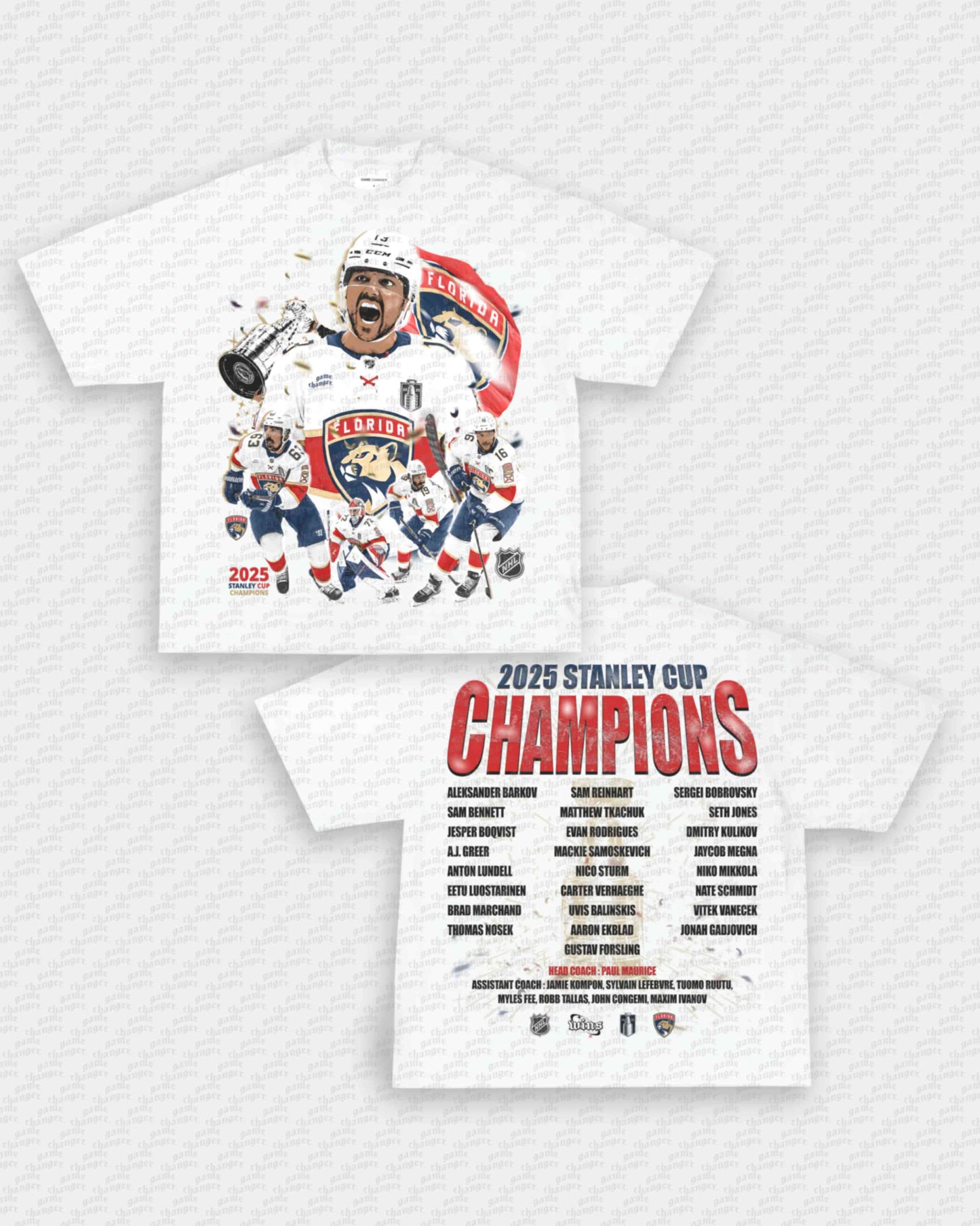 2025 STANLEY CUP CHAMPS TEE - [DS]