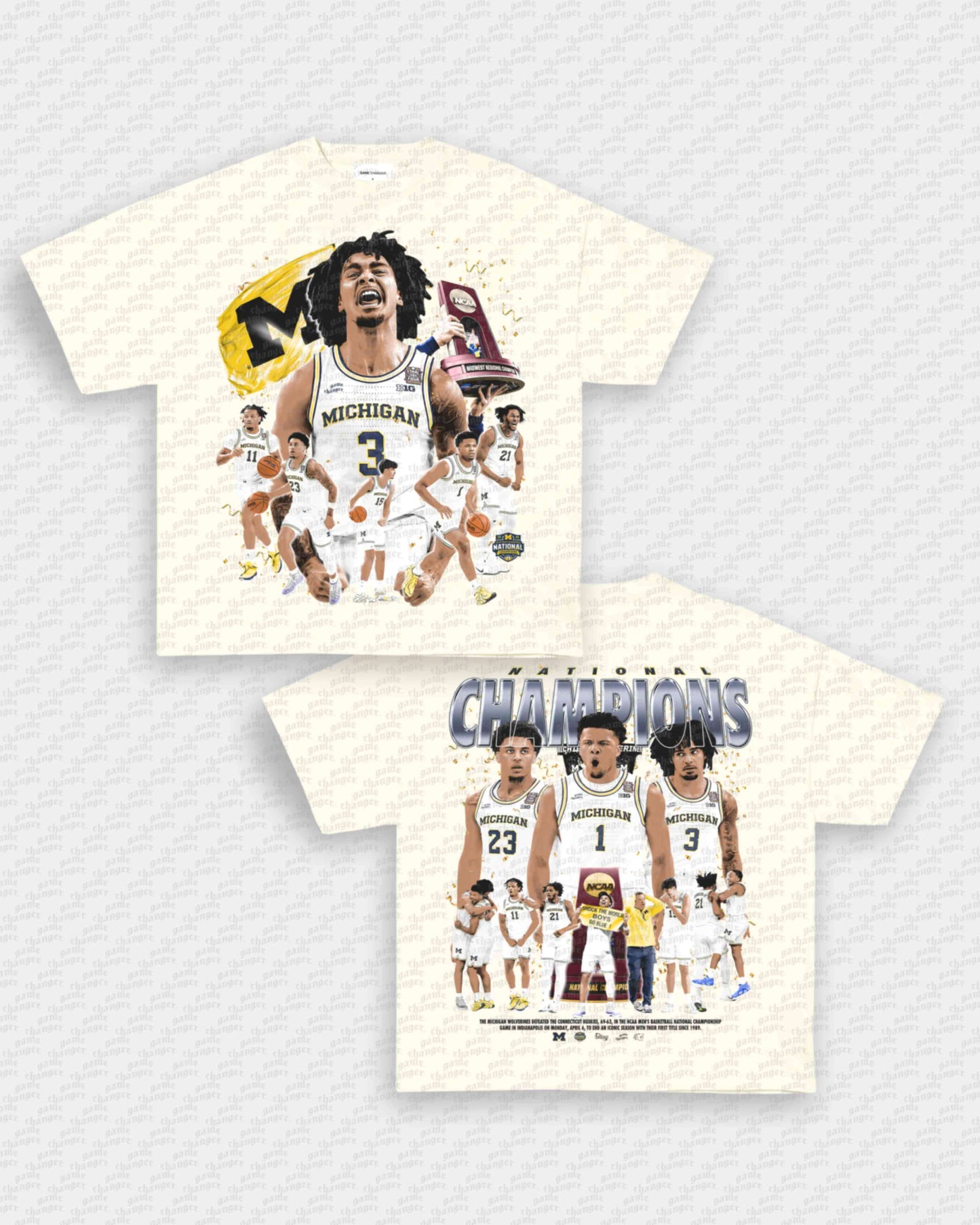 25-26 NATIONAL CHAMPS - MICHIGAN TEE - [DS]