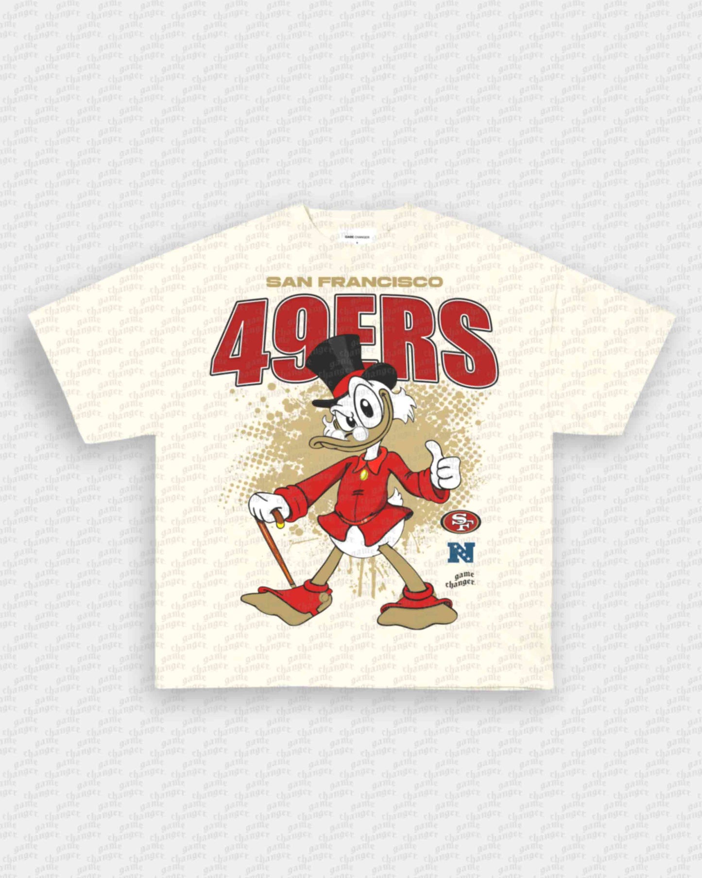 49ERS X SCROOGE MCDUCK TEE
