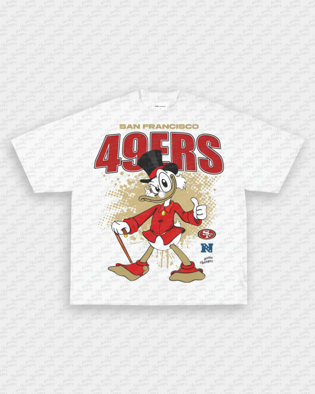 49ERS X SCROOGE MCDUCK TEE