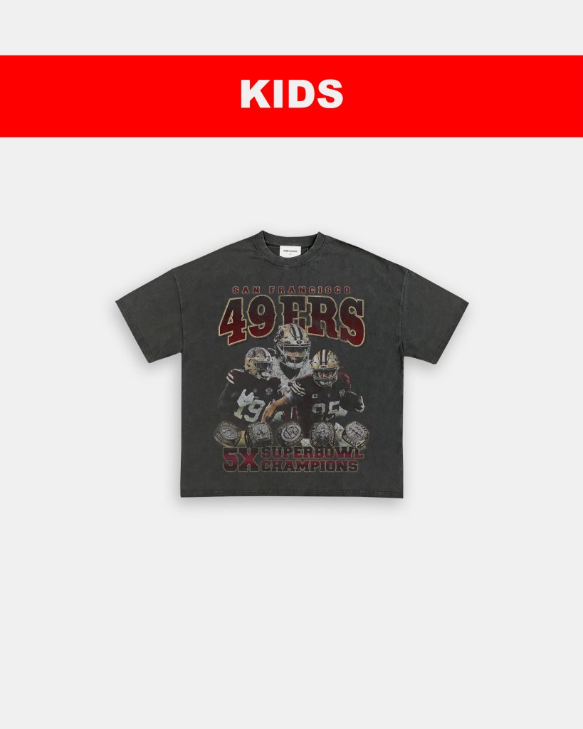 49ERS - KIDS TEE - VIBRAS® VIBRAS - GRAPHIC TEES - GAME CHANGERS