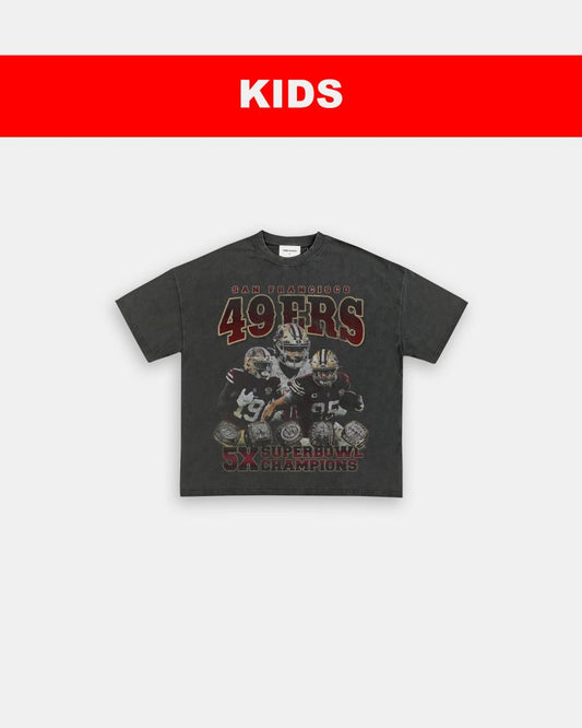 49ERS - KIDS TEE - VIBRAS® VIBRAS - GRAPHIC TEES - GAME CHANGERS