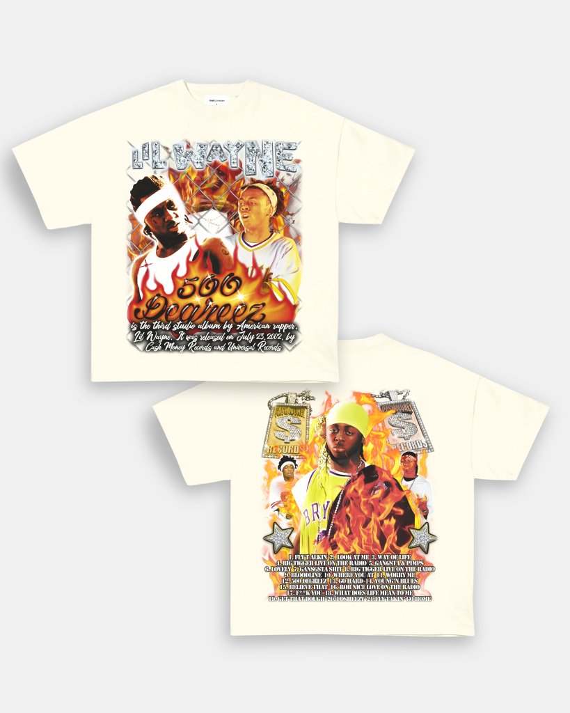 500 DEGREEZ TEE - [DS] - VIBRAS® VIBRAS - GRAPHIC TEES - GAME CHANGERS