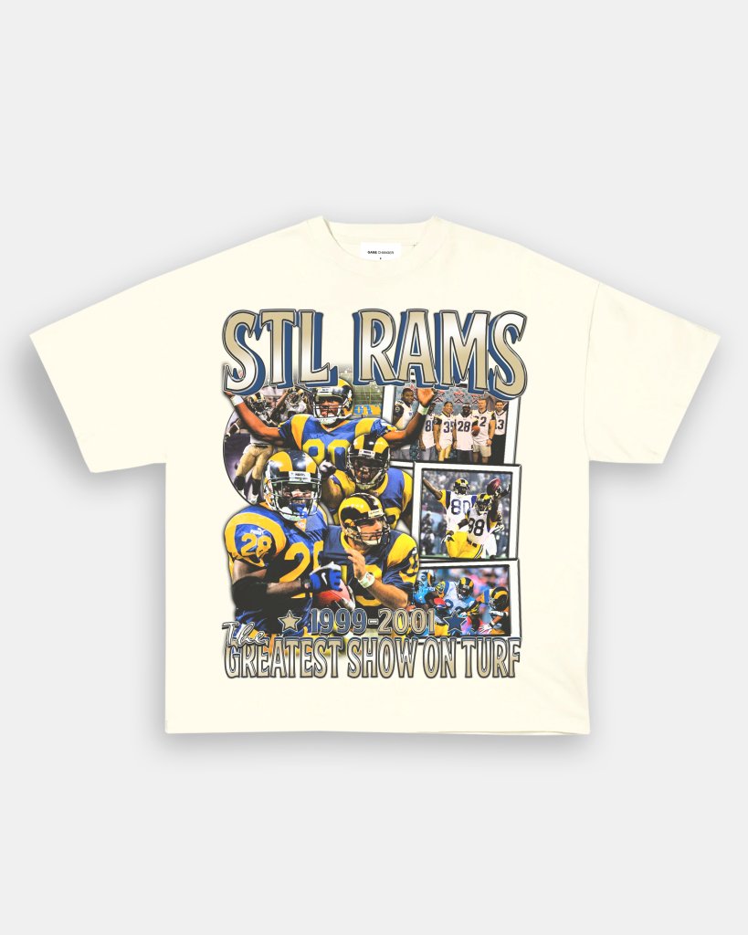 99 - 01 STL RAMS TEE - VIBRAS® VIBRAS - GRAPHIC TEES - GAME CHANGERS