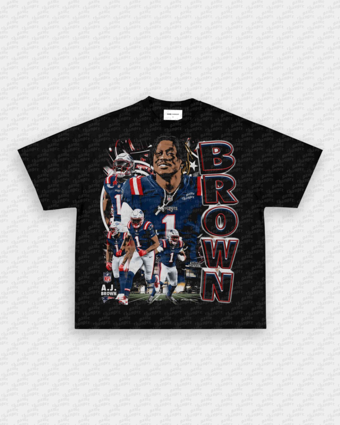 AJ BROWN - PATS TEE