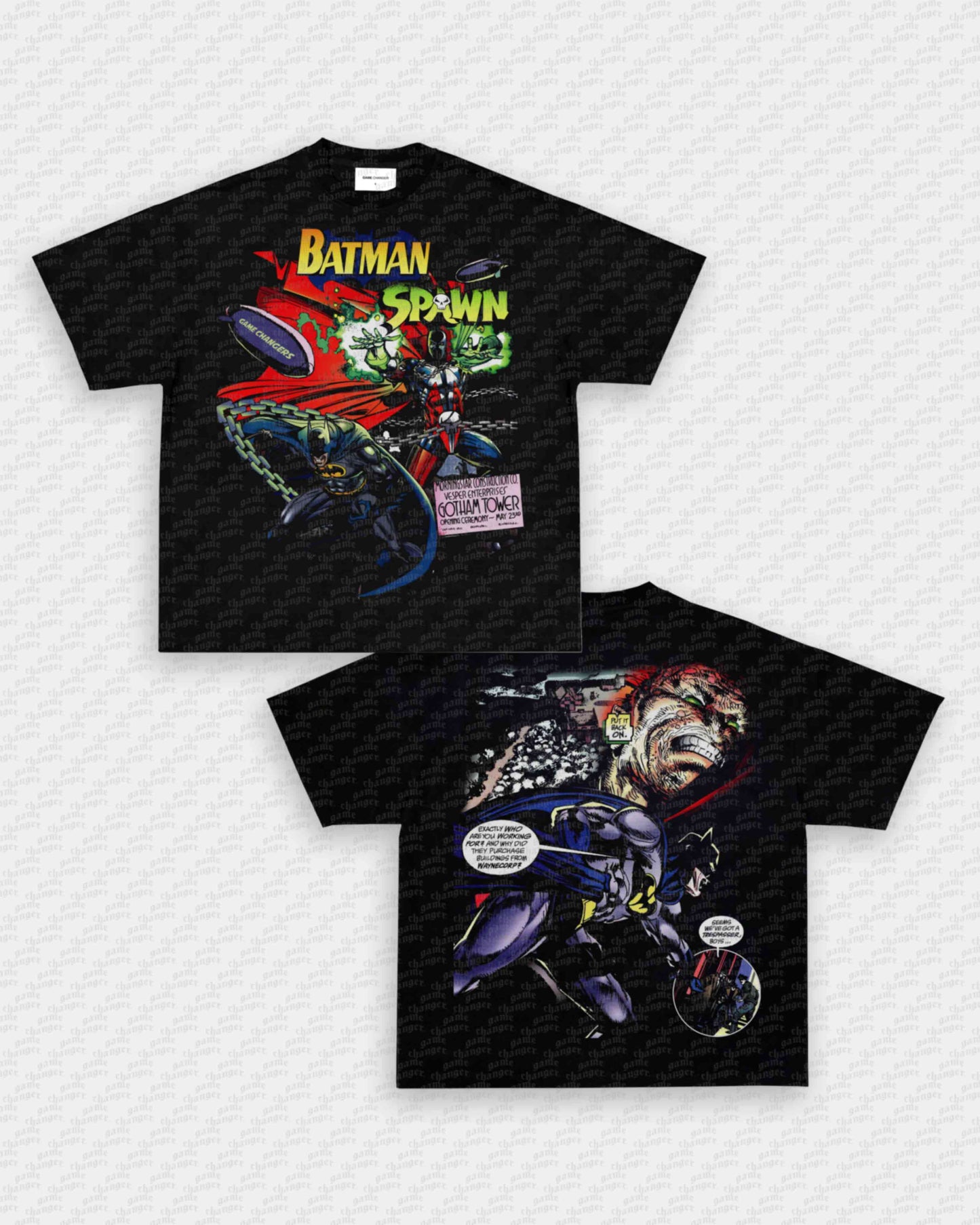 BATMAN VS SPAWN TEE - [DS]