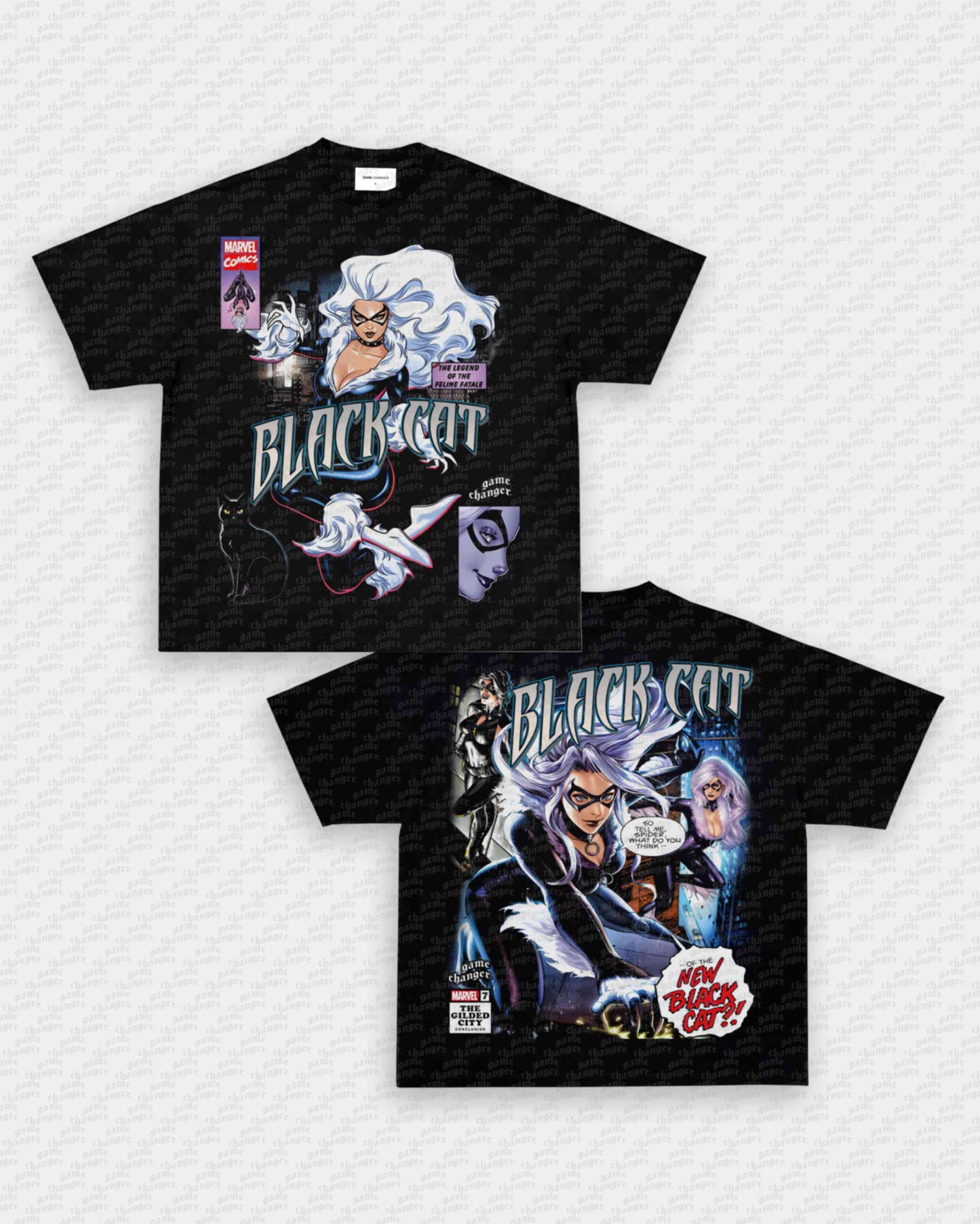 BLACK CAT TEE - [DS]