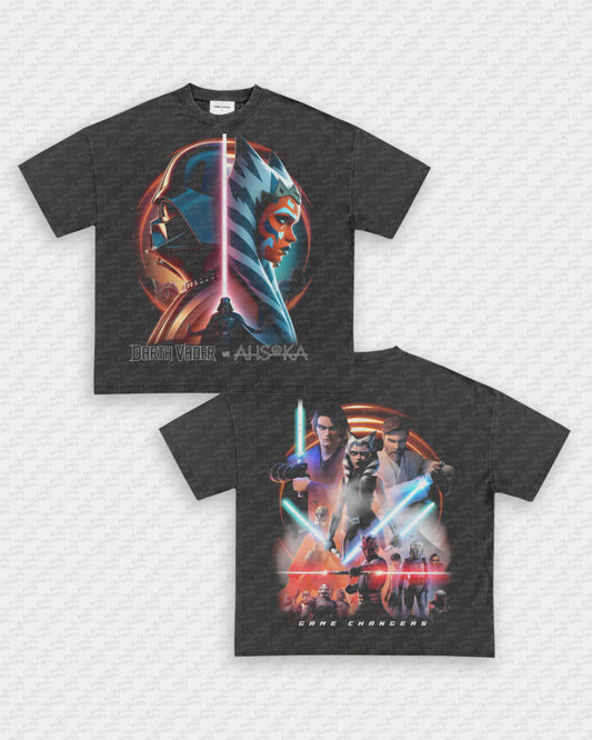 DARTH VADER VS AHSOKA TEE - [DS]