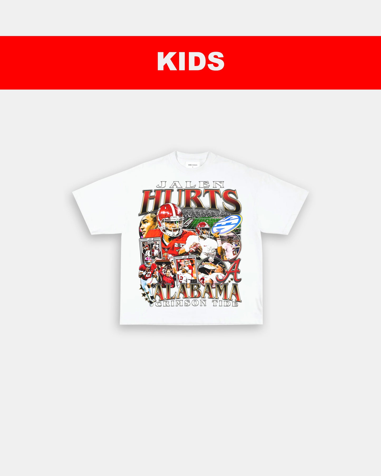 JALEN HURTS - ALABAMA - KIDS TEE