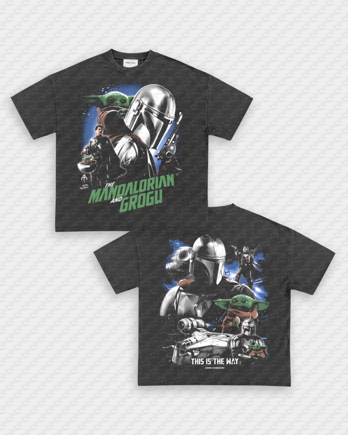 MANDALORIAN AND GROGU TEE - [DS]