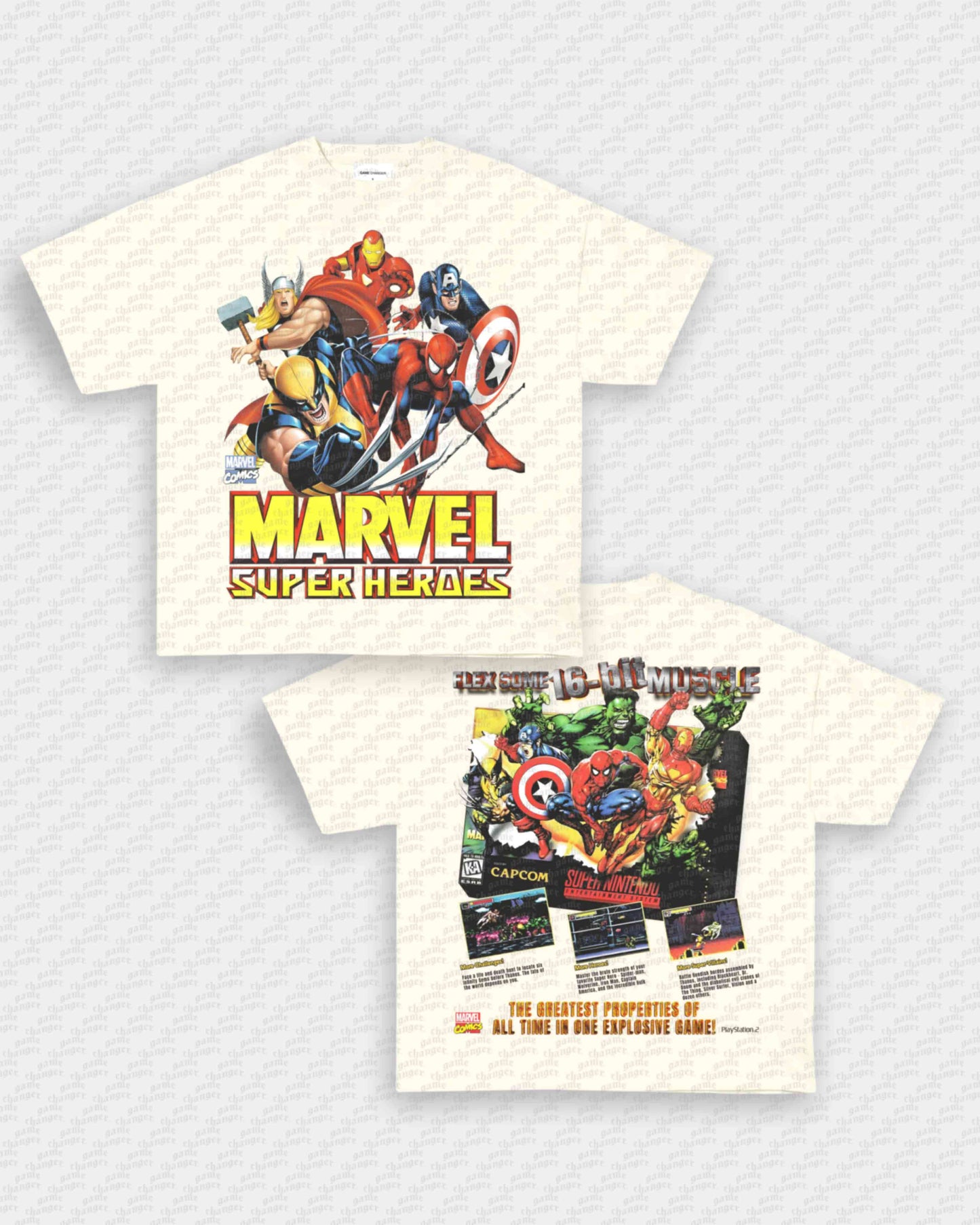 MARVEL SUPERHEROES TEE - [DS]