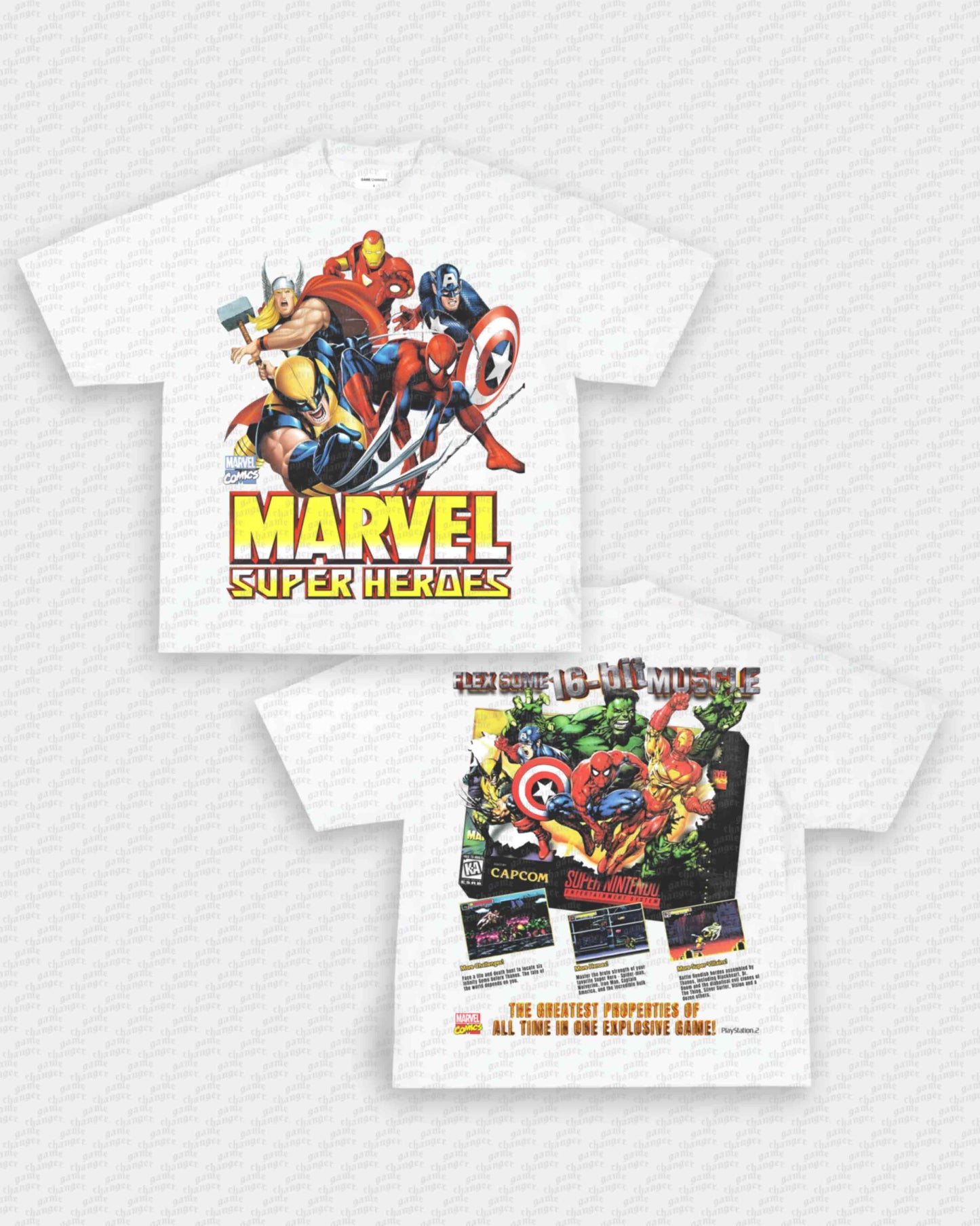 MARVEL SUPERHEROES TEE - [DS]