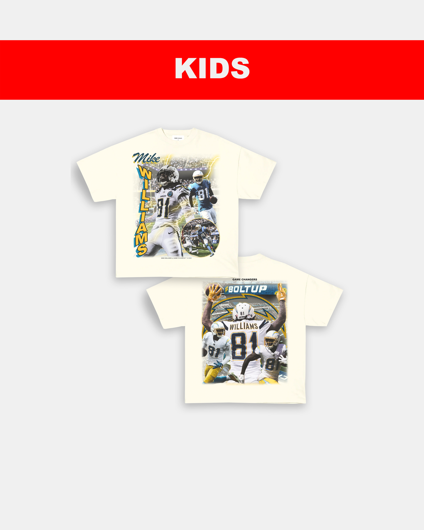 MIKE WILLIAMS - KIDS TEE [DS]