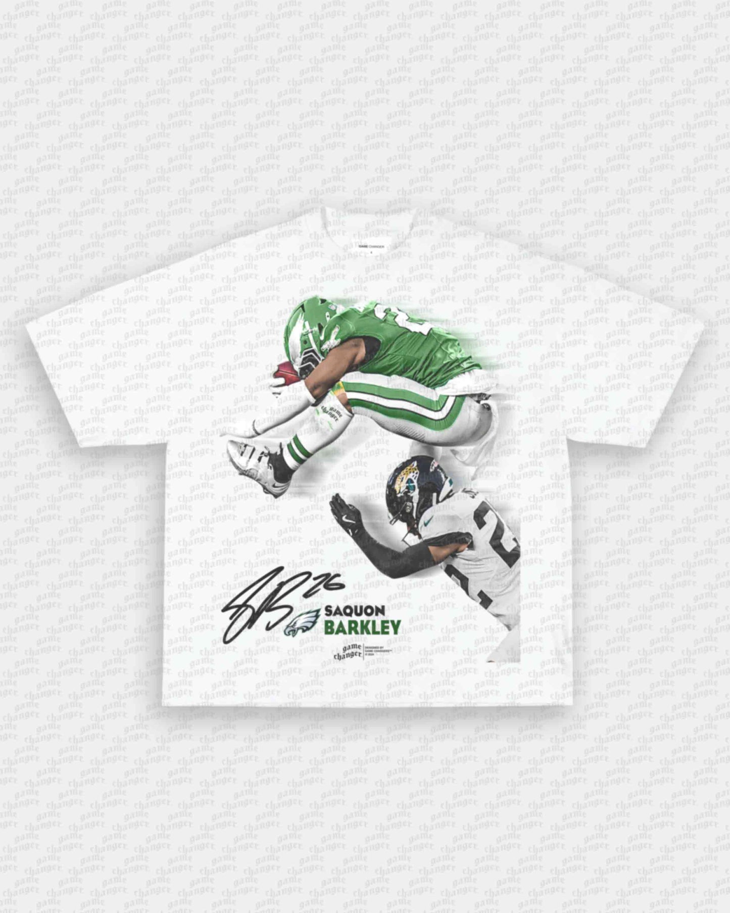 SAQUON REVERSE HURDLE TEE
