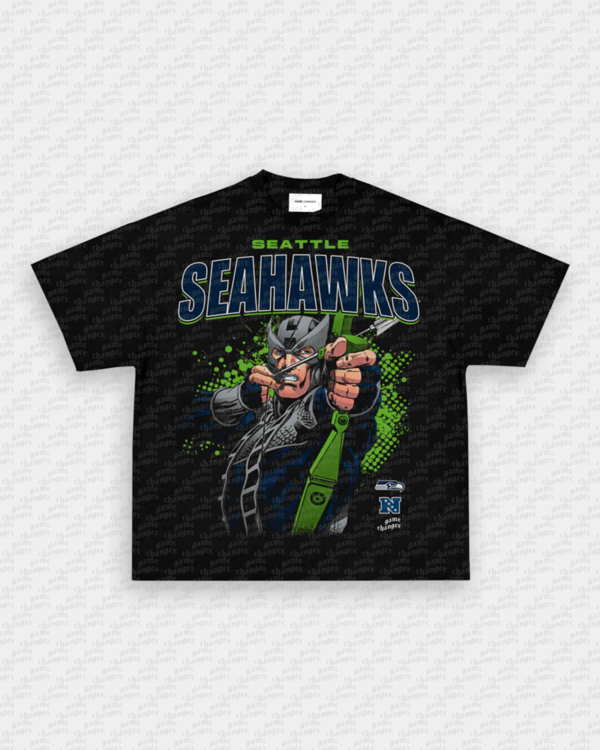 SEAHAWKS X HAWKEYE TEE