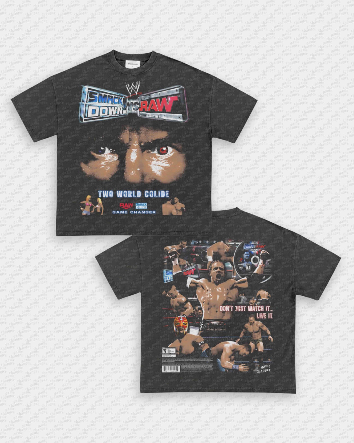 SMACKDOWN VS RAW TEE - [DS]