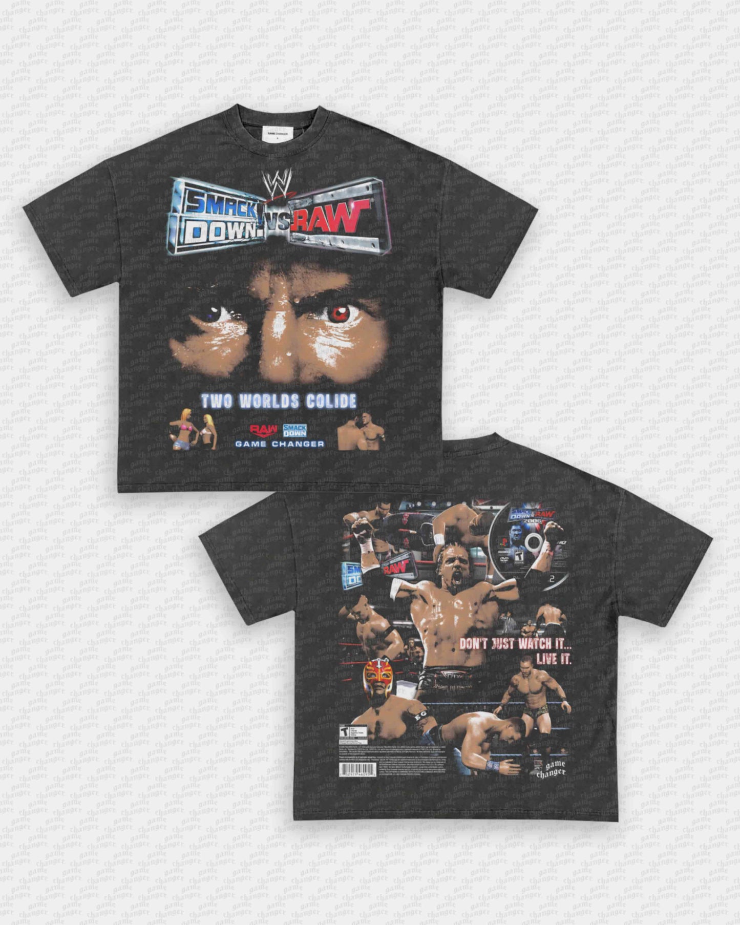 SMACKDOWN VS RAW TEE - [DS]