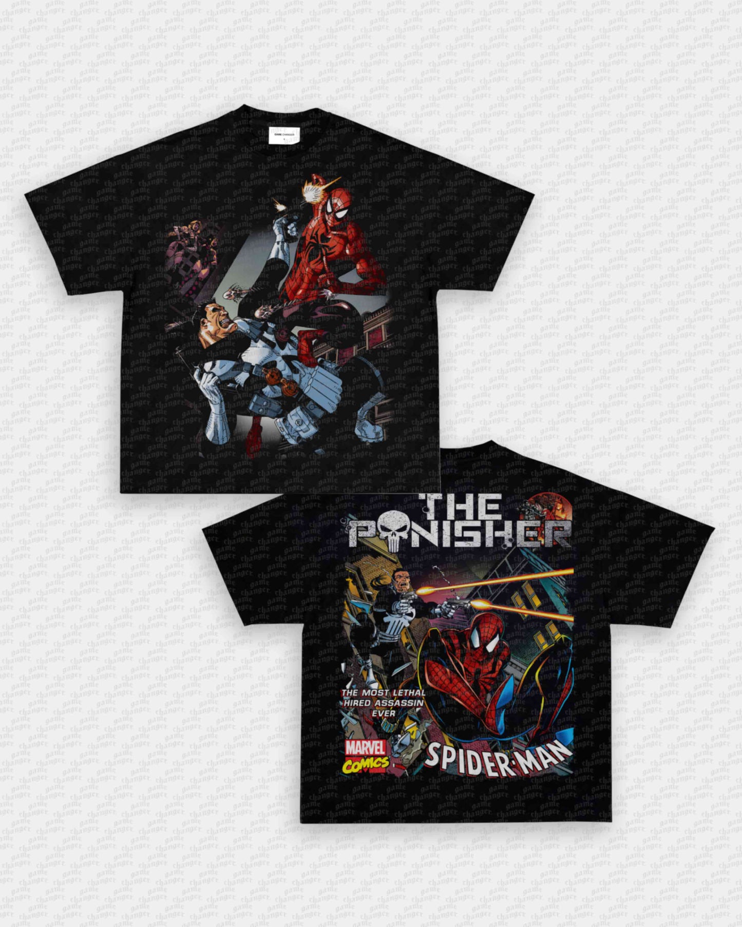THE PUNISHER X SPIDER-MAN TEE - [DS]