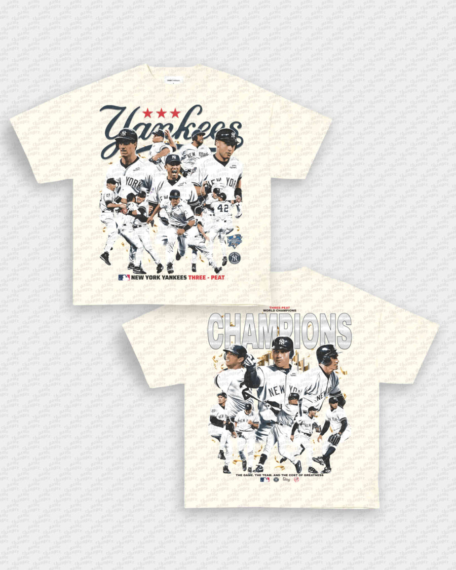 YANKEES 3-PEAT TEE - [DS]