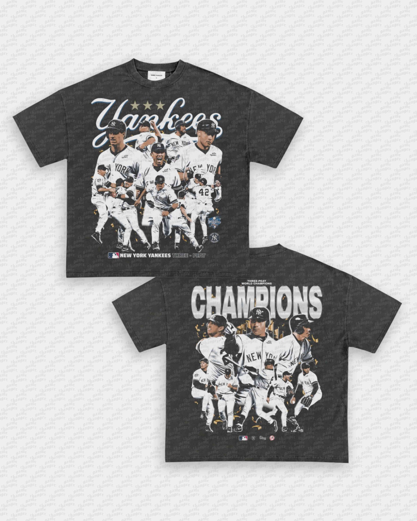 YANKEES 3-PEAT TEE - [DS]