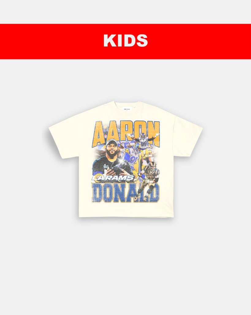 AARON DONALD 2 - KIDS TEE - VIBRAS® VIBRAS - GRAPHIC TEES - GAME CHANGERS