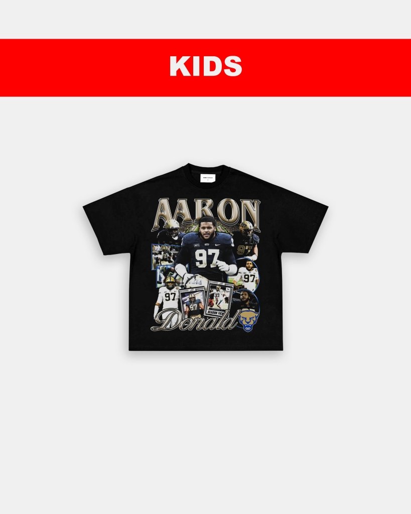 AARON DONALD - PITT - KIDS TEE - VIBRAS® VIBRAS - GRAPHIC TEES - GAME CHANGERS