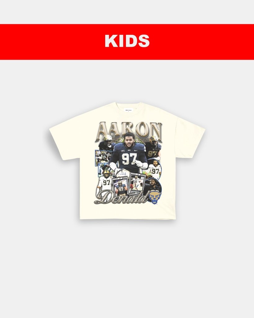 AARON DONALD - PITT - KIDS TEE - VIBRAS® VIBRAS - GRAPHIC TEES - GAME CHANGERS