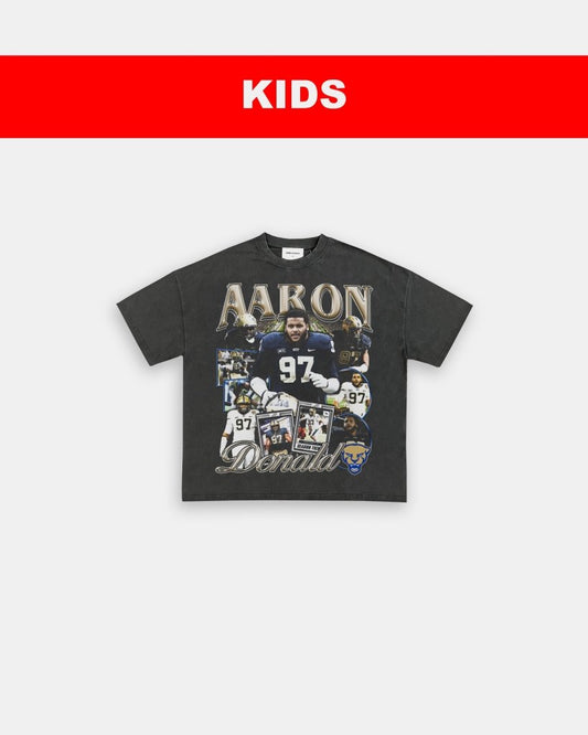 AARON DONALD - PITT - KIDS TEE - VIBRAS® VIBRAS - GRAPHIC TEES - GAME CHANGERS